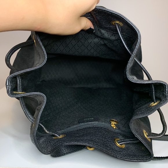 Vintage Gucci bamboo suede backpack - Picture 7 of 9